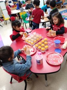 We had a fun Valentine's Day party!