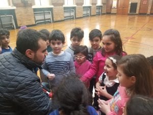 Khdor Farhat, an inspirational speaker and activist, visited Oakman and talked about his life as a legally blind person. He spoke about never giving up on your dreams and not becoming discouraged. He delivered a very beautiful message to the students and connected with each one of them!