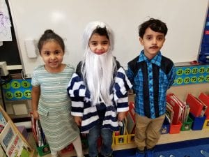 We aged to 100 years old on the 100th Day of School!