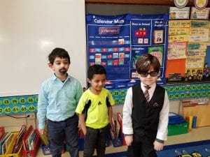 We aged to 100 years old on the 100th Day of School!
