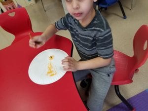 We began a RAN chart today by drawing what we think we know about goldfish onto paper goldfish bowls. We presented these to our classmates.