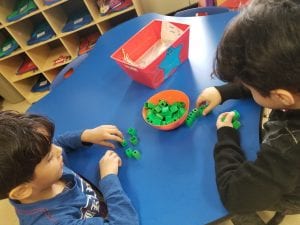 We are practicing comparing numbers and identifying what is more and what is less!