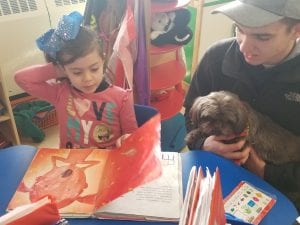 We read to Buttons!