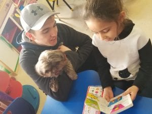 We read to Buttons!