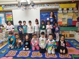 We dressed at ocean animals during spirit week!