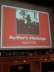 We met a real author of published books!! Her name is Maria Dismondy!