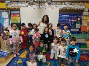 We met a real author of published books!! Her name is Maria Dismondy!