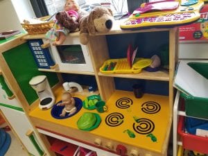 The leprechaun made a huge mess in our classroom this morning!!!