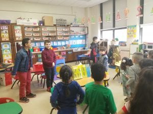 Thank you 5th grade friends for reading to us and teaching us a dance!