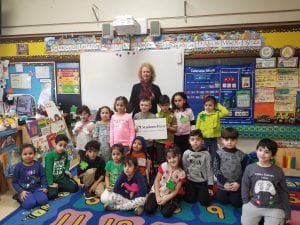 Dr. Chochol read to us about the importance of never giving up on our dreams! She talked about her dreams and goals when she was 5 years old too! 