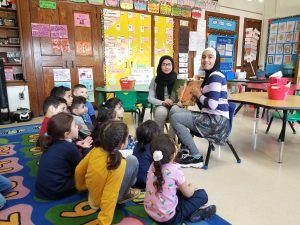 Thank you for reading to us, Zeinab and Zeinab!