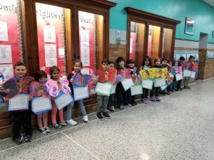 We presented our butterfly informational writing and projects to the 3rd and 4th graders in Ms. Logel's class.