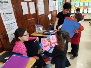 We presented our butterfly informational writing and projects to the 3rd and 4th graders in Ms. Logel's class.
