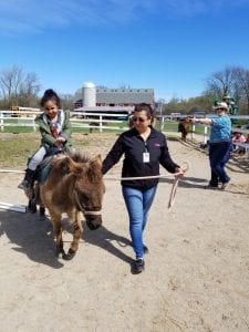 We went to the Real Life Farm!