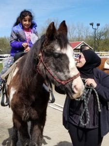 We went to the Real Life Farm!