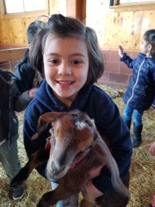 We went to the Real Life Farm!