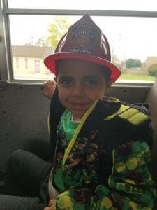 We visited the fire department on Greenfield Rd.