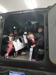 We visited the police station in Dearborn!