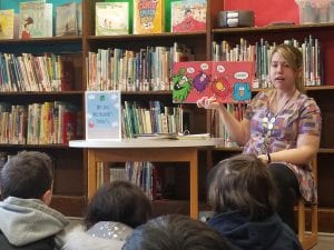 We visited the Bryant Library!!!
