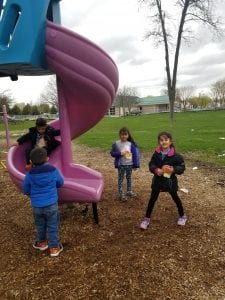 We had a picnic lunch at Ford Woods Park. Thank you for all of the families that helped make this picnic so yummy and fun!
