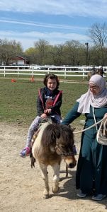 We went to the Real Life Farm!