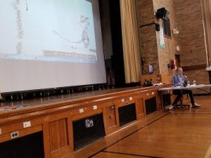 We had a visit from children's author, Jon Agee.