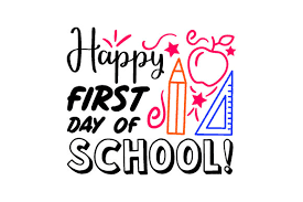 Happy First Day of School! - Back to School (SVG Cut file) by Creative  Fabrica Crafts · Creative Fabrica