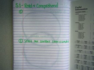 P ictures of science notebooks