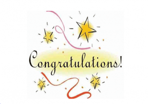 Congratulations!