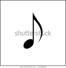Isolated Eighth Note Vector Eighth Notes | Royalty-Free Stock Image