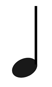 File:Quarter note with upwards stem.svg - Wikimedia Commons