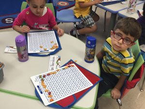 Counting fish...Then we are gobbling them up!