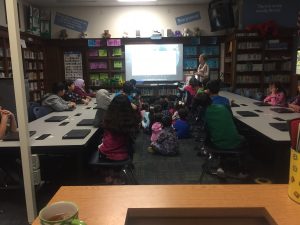 Working with our buddies in google classroom!