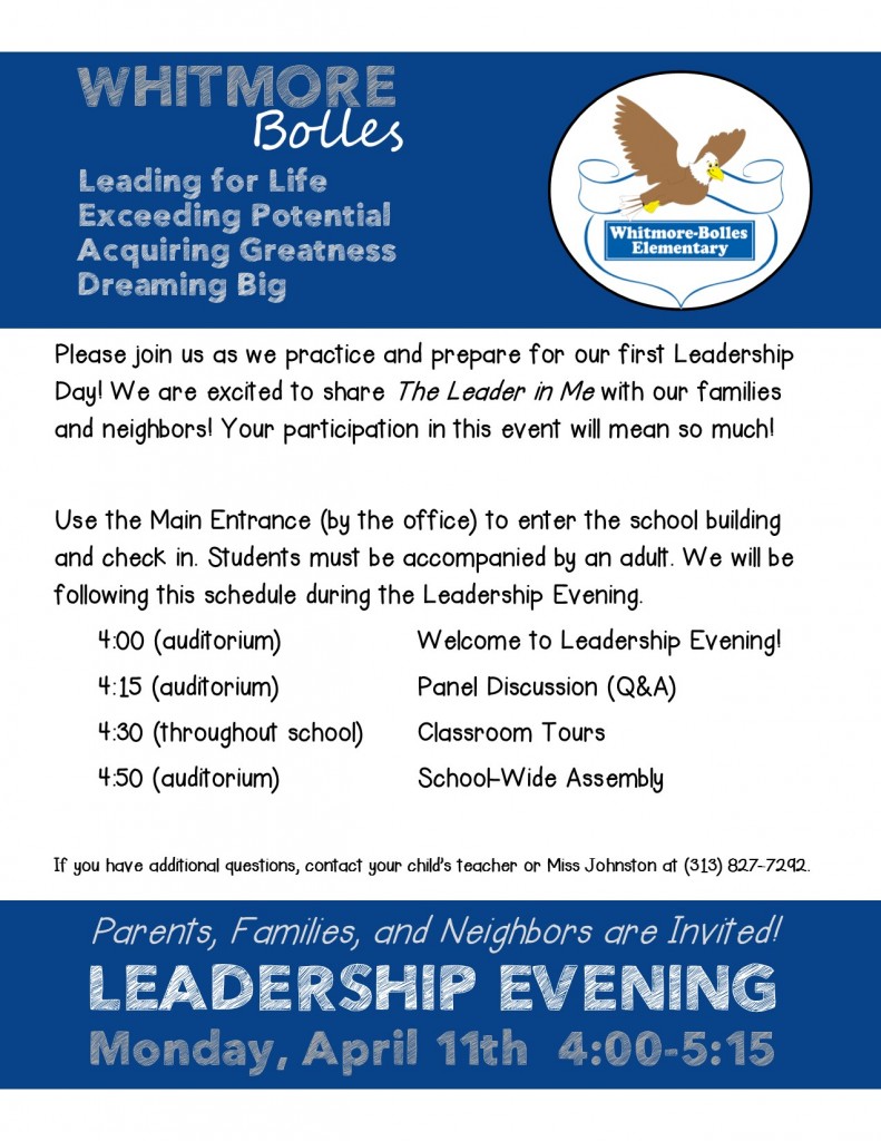Leadership Evening