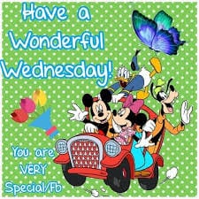 Mickey And Friends Wednesday Quote | Wednesday quotes, Mickey