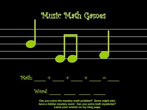 Music Math #1