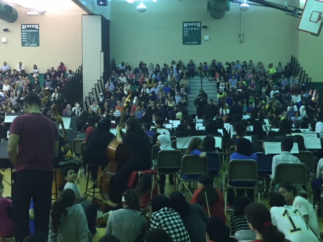 We had a great audience for our concert May 9.