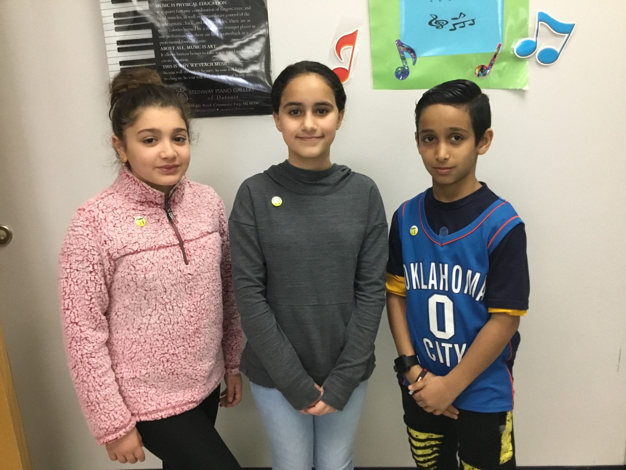 Three more Becker violinists have been awarded with the Cadet Pin.