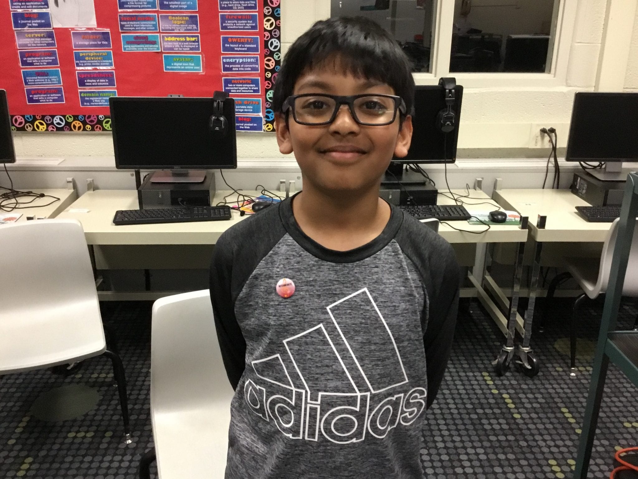This aspiring saxophonist has earned his Intermediate Pin and has just 2 songs to go to earn his First Class pin.