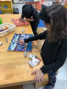 Intuitive Paintings by the 5th graders