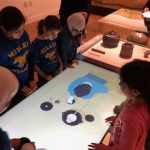 Students in the Japanese Gallery