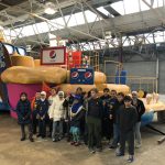 Students visiting theParade Company