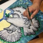The Peace Dove Painting submitted by Mrs. Saad