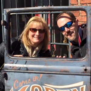 Having fun with my husband, Jim, in Nashville!