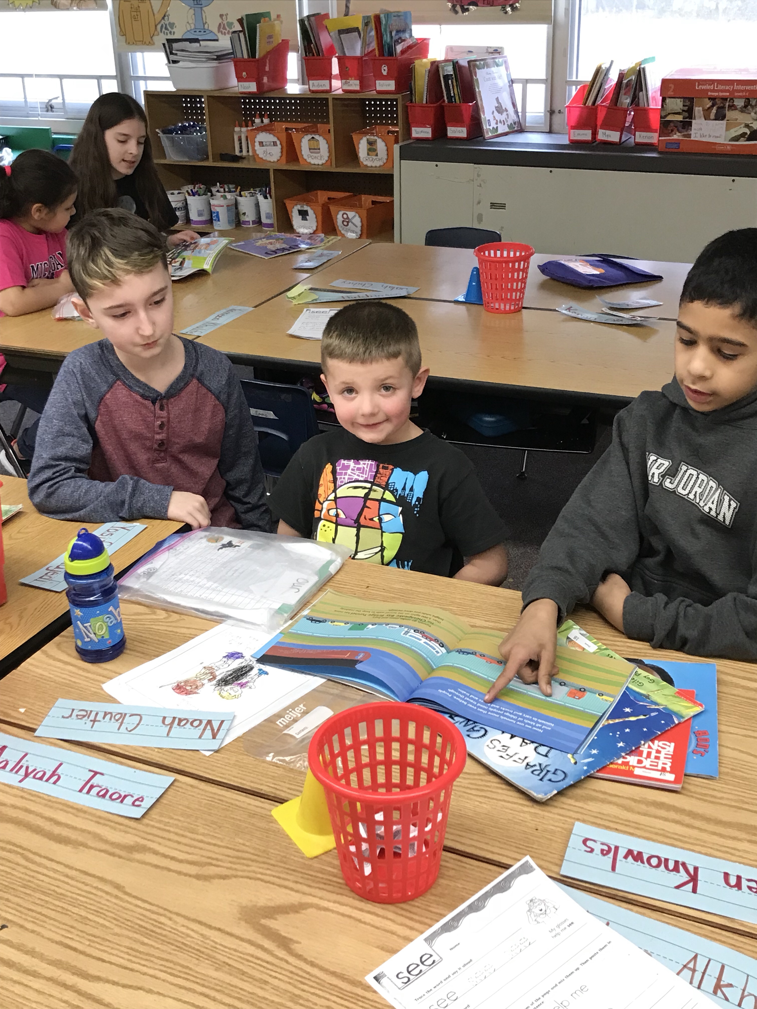 Reading buddies 