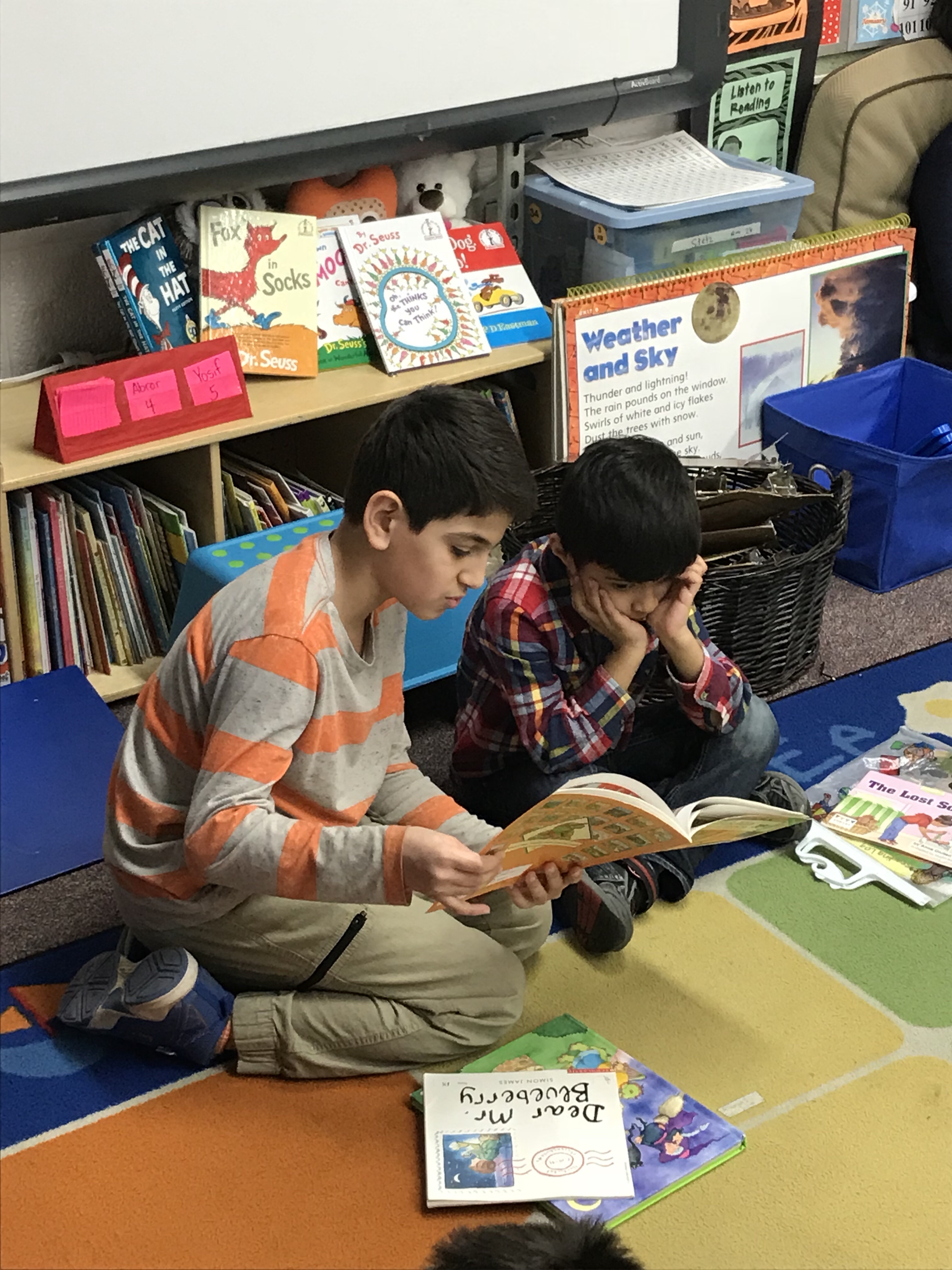 Reading buddies 
