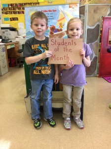 students of the month
