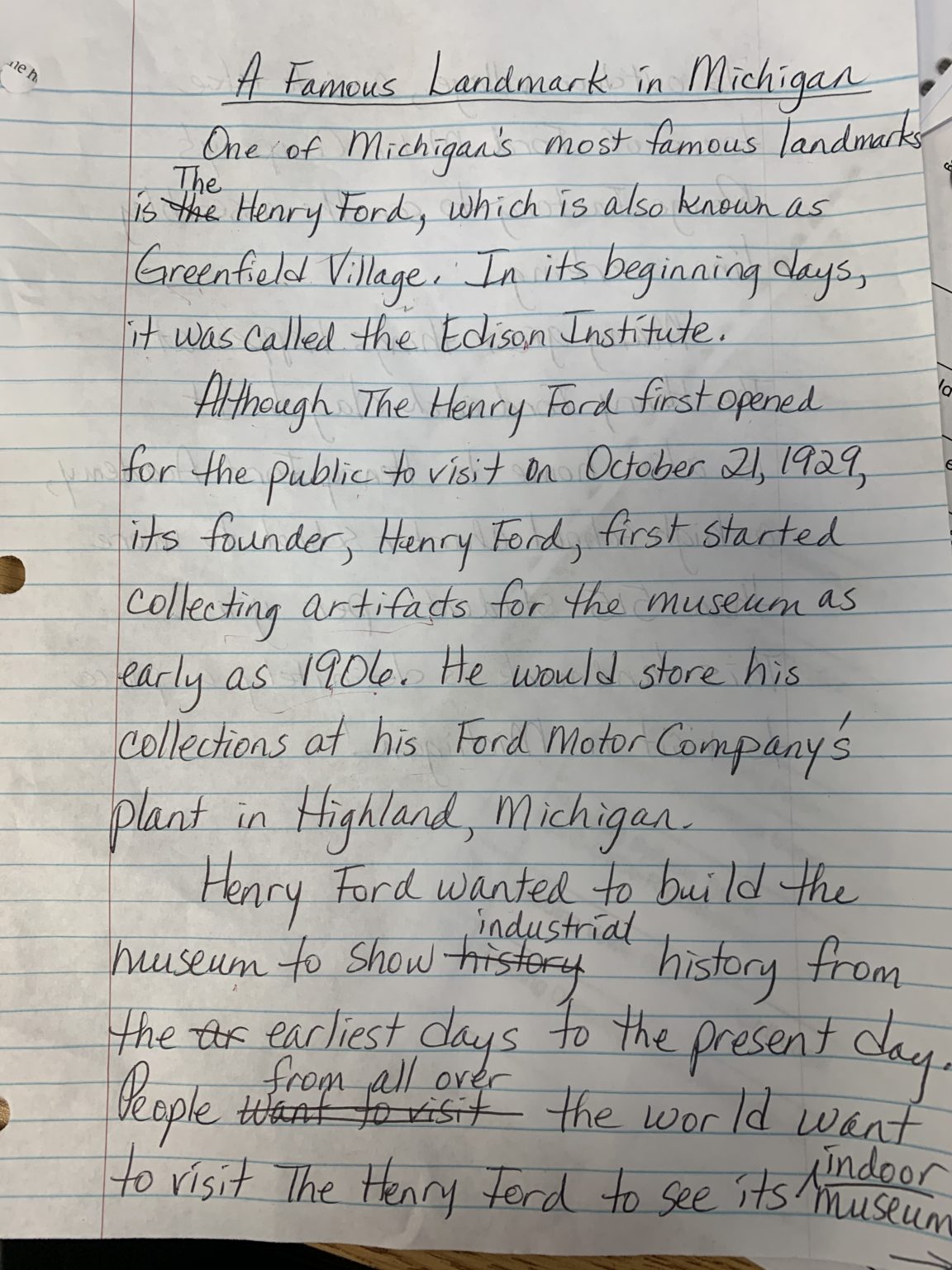 Homework Mrs. Traicoff's 4th Grade Website