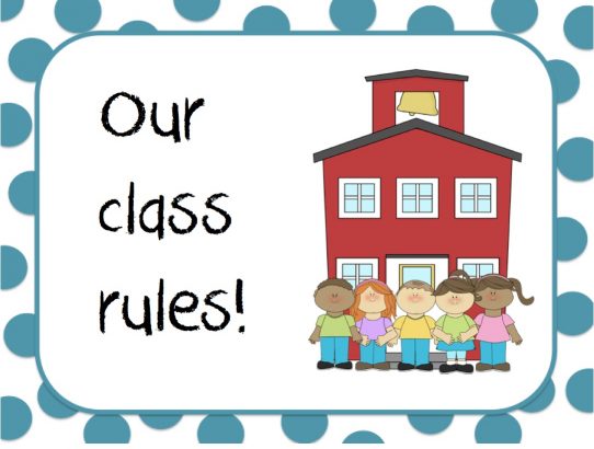 Classroom Rules Reminders