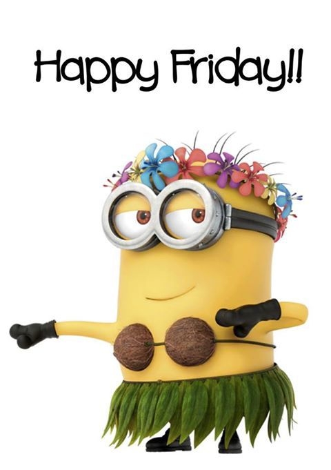 happy friday minion